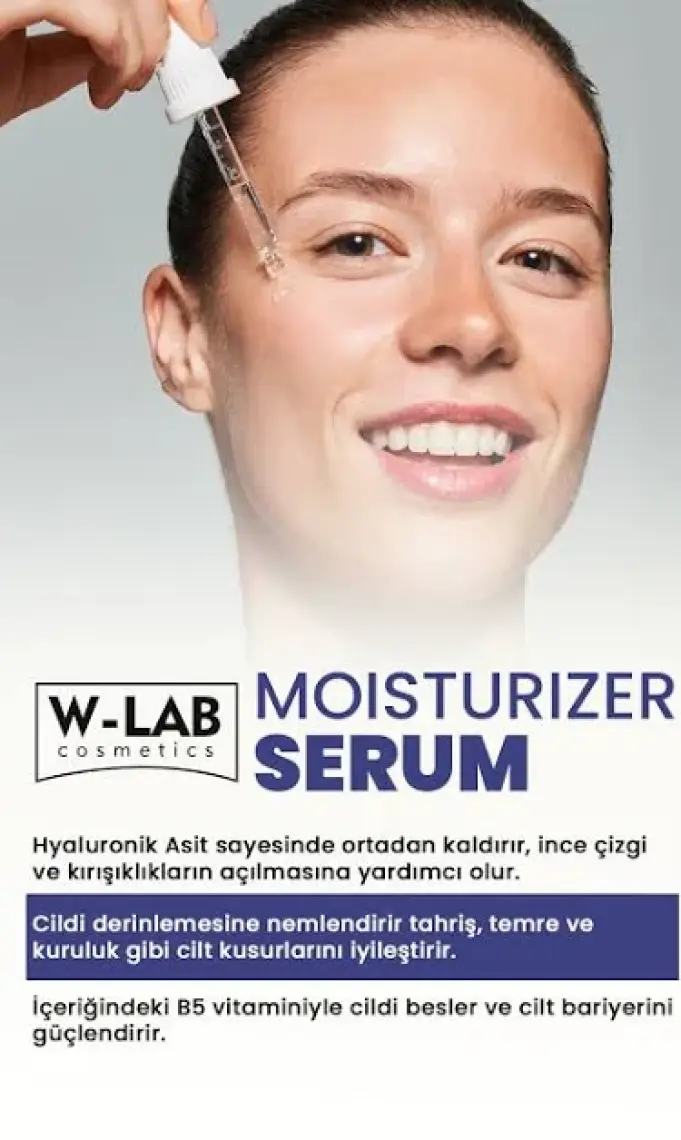 W-Lab Kozmetik Moisturizer Serum 30 ml