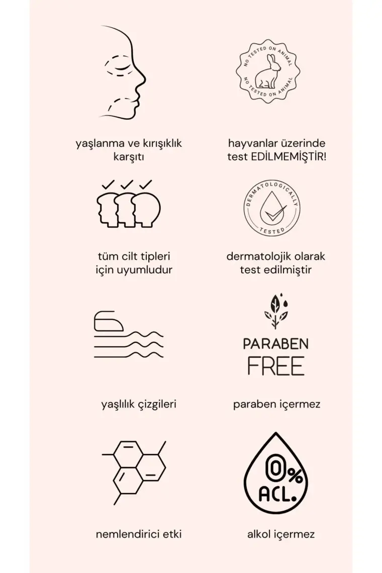 Quality Life Hyaluronic Acid Serum - Yaşlanma Karşıtı Nemlendirici Yenileyici Cilt Serumu Hyaluronik Asit Serum