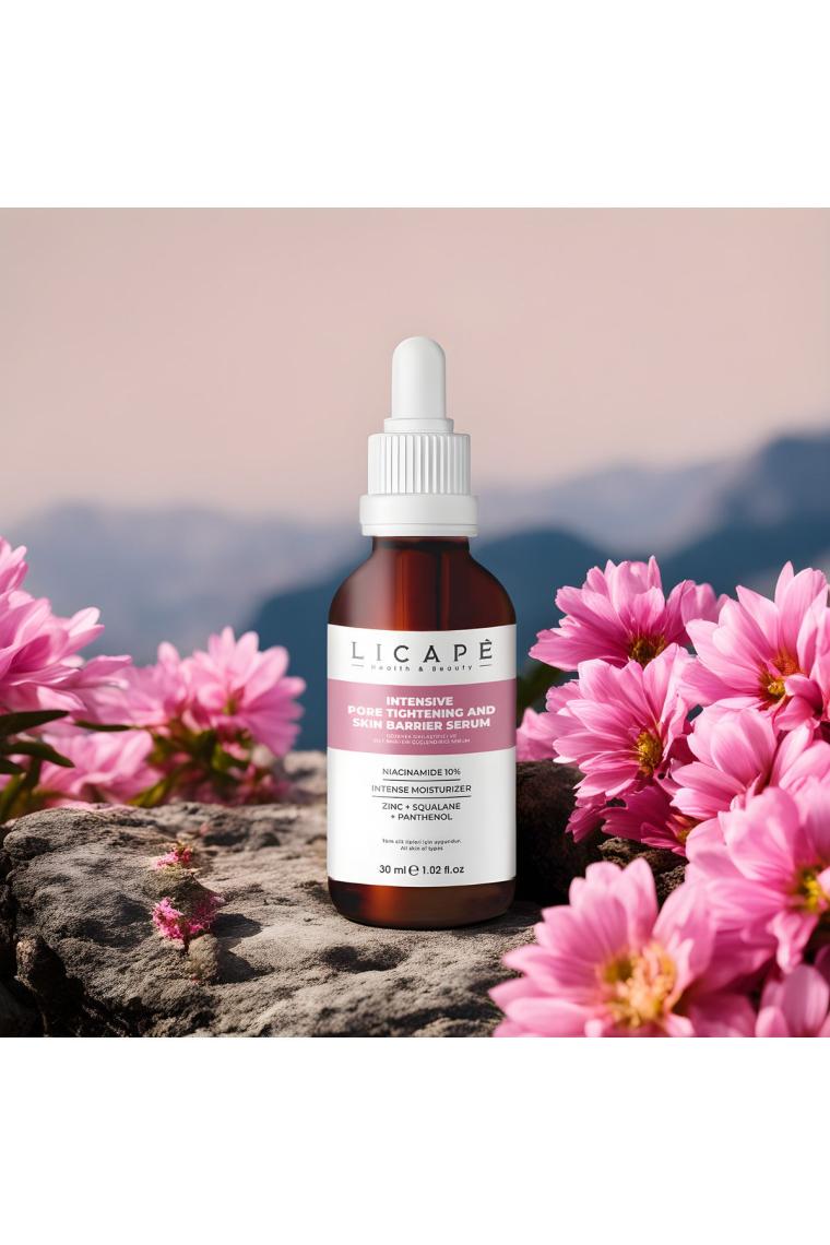 Licape Gözenek Sıkılaştırıcı ve Cilt Bariyeri Güçlendirici Niacinamide %10 Serum 30ml