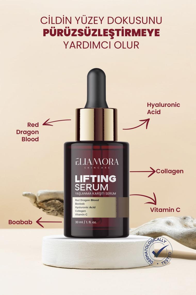 Eliamora Yaş Uzmanı Lifting Red Dragon Blood Serumu