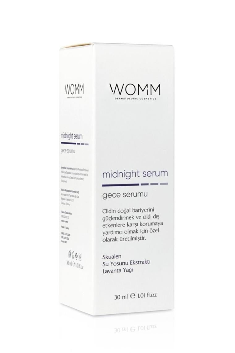 Gece Bakım Serumu, Doyurucu Nem, Yapılandırma, Cilt Onarıcı Ve Yenileyici, 30 ml