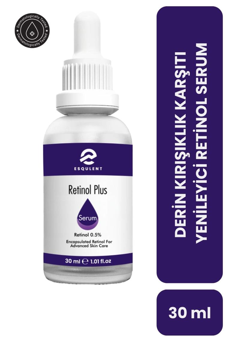 Retinol Plus Serum – Lifting Etkili, Derin Kırışıklık Karşıtı Yenileyici Saf Retinol Serum 30 ml