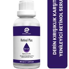 Retinol Plus Serum – Lifting Etkili, Derin Kırışıklık Karşıtı Yenileyici Saf Retinol Serum 30 ml