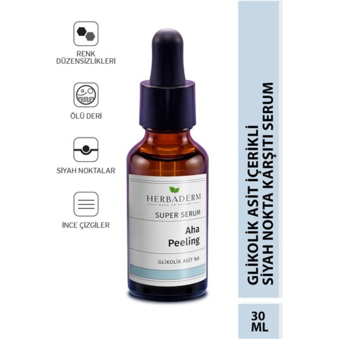 Herbaderm Superserum Aha Peeling (GLİKOLİK ASİT %8) 30 ML