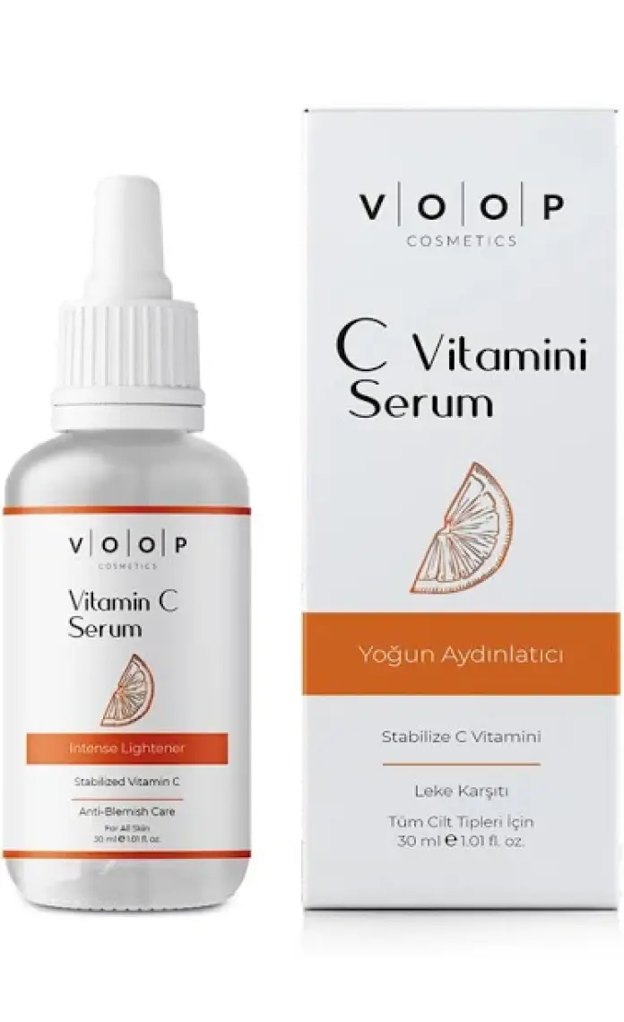VOOP C Vitamini Serum - 30 ml | Yağ Bazlı (%10 Vitamin C + Baobab Oil)