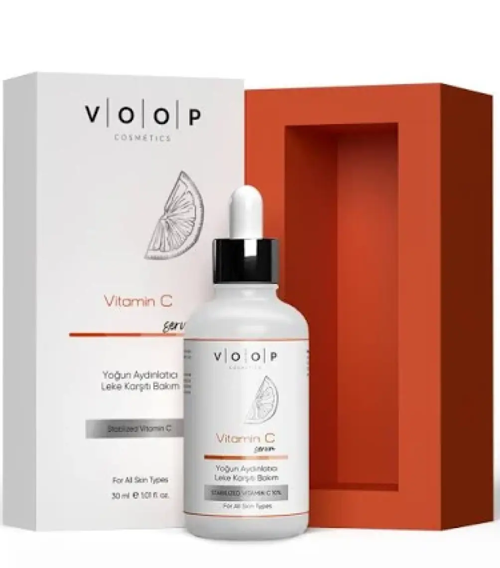 VOOP C Vitamini Serum - 30 ml | Yağ Bazlı (%10 Vitamin C + Baobab Oil)