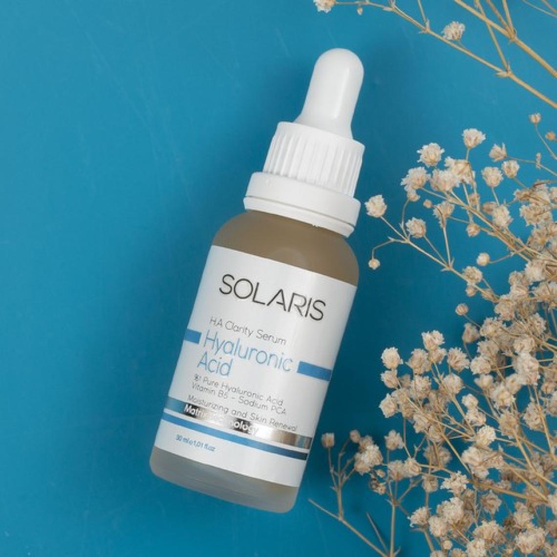 Solaris Hyaluronik Asit Serum Nemlendirici 30 ml (Hyaluronic Acid ve B5)