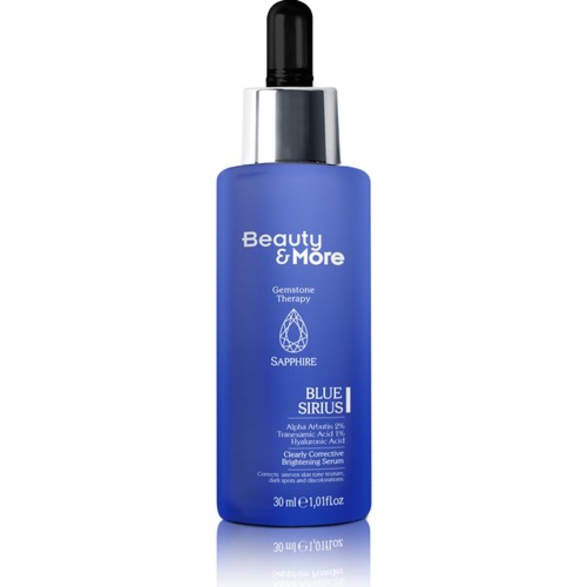 Beauty&More Safir Blue Sirius Aydınlatıcı & Leke Karşıtı Serum 30 ml
 Alpha Arbutin 2% + Tranexamic Acid 1% + Hyaluronic Acid + Safir Powder