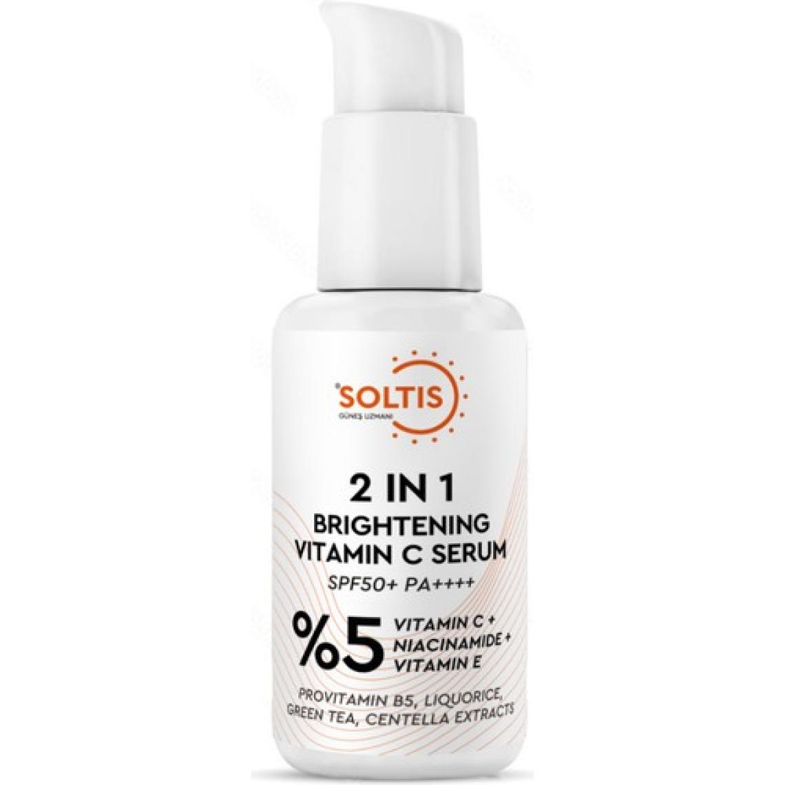 Soltis C Vitamini Bakım Serumu SPF50+ Pa++++, 30 ml