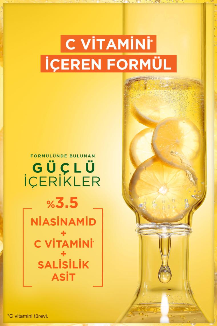 Garnier Skin Naturals C Vitamini Parlak Süper Aydınlatıcı Serum 30 ml