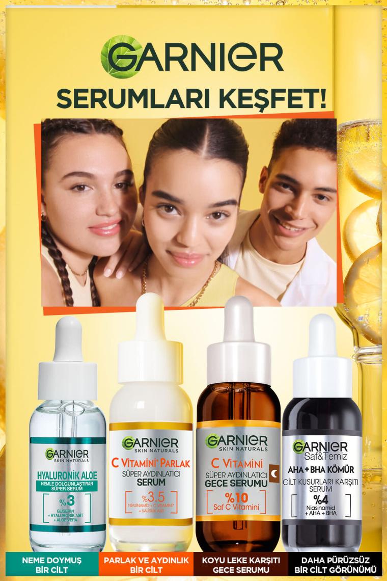 Garnier Skin Naturals C Vitamini Parlak Süper Aydınlatıcı Serum 30 ml