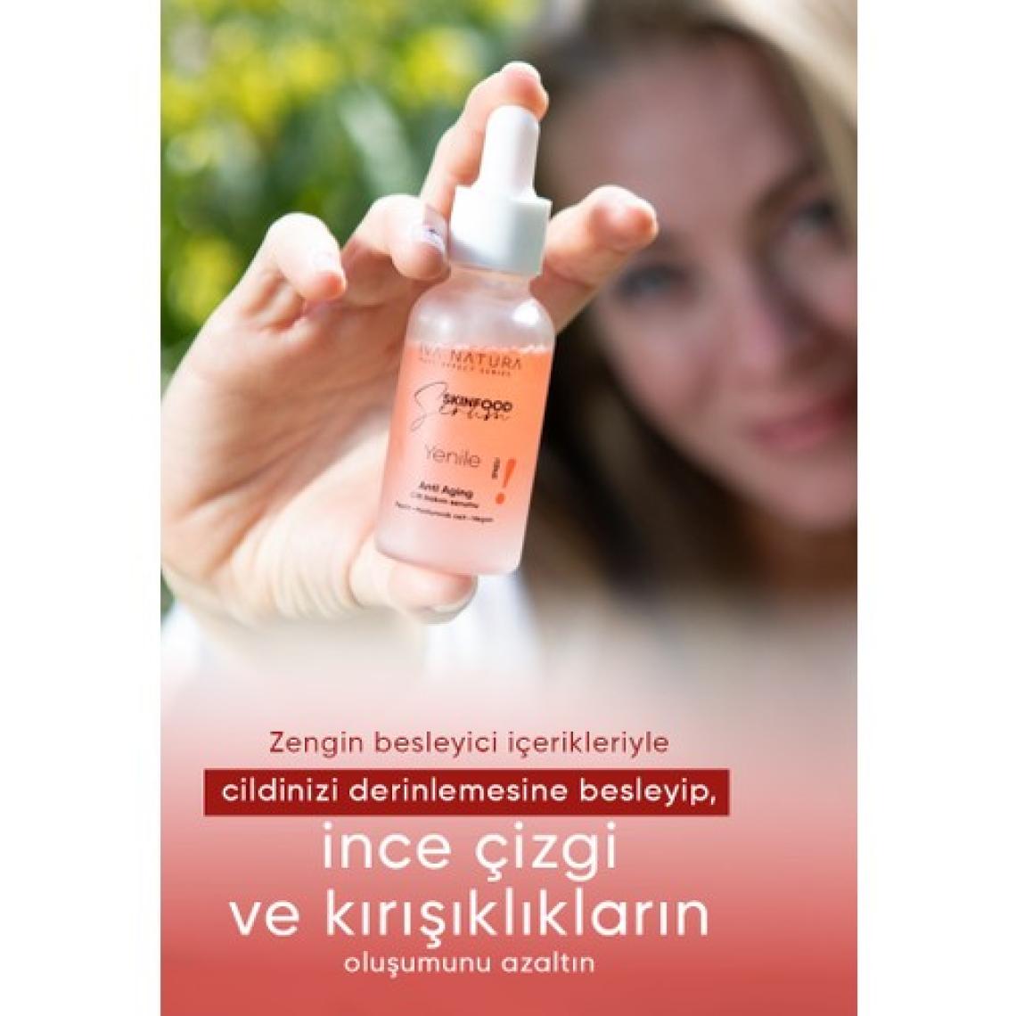 Iva Natura Cilt Bakım Serumu Peptit Ve Hyaluronik Asit Içerikli 30 Ml