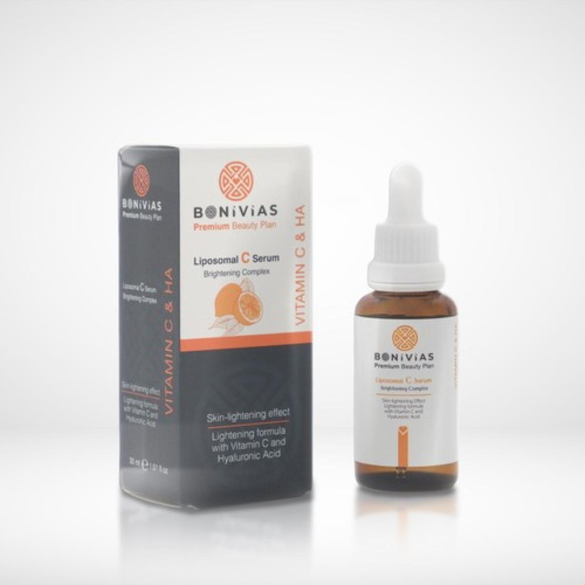 Bonivias Liposomal C Vitamini Yaşlanma Karşıtı  ve Leke Önleyici Aydınlatıcı Cilt Bakım Serumu