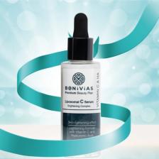 Bonivias Liposomal C Vitamini Yaşlanma Karşıtı  ve Leke Önleyici Aydınlatıcı Cilt Bakım Serumu