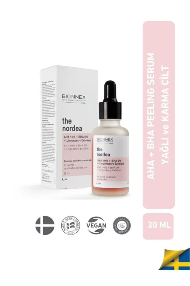 Bıonnex The Nordea Aha 10% + Bha 2% + Lingonberry Exfoliant 30 ml