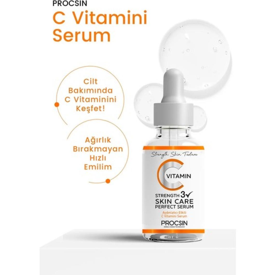 PROCSIN C Vitamini Aydınlatıcı ve Ton Eşitleyici Bakım Serumu 20ML