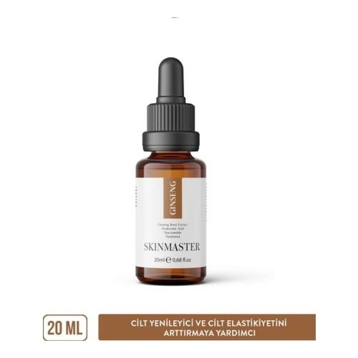 Skınmaster Cilt Yenilenmesine ve Tazelenmesine  Ginseng Serum ( Ginseng Özü  %5 + Niacinamide + Ha)