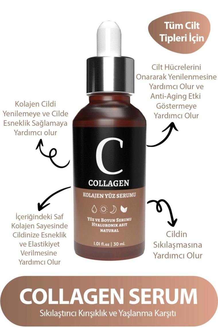 For You Gold Dermaroller (Goldenroller)  Collagen Serum  Set