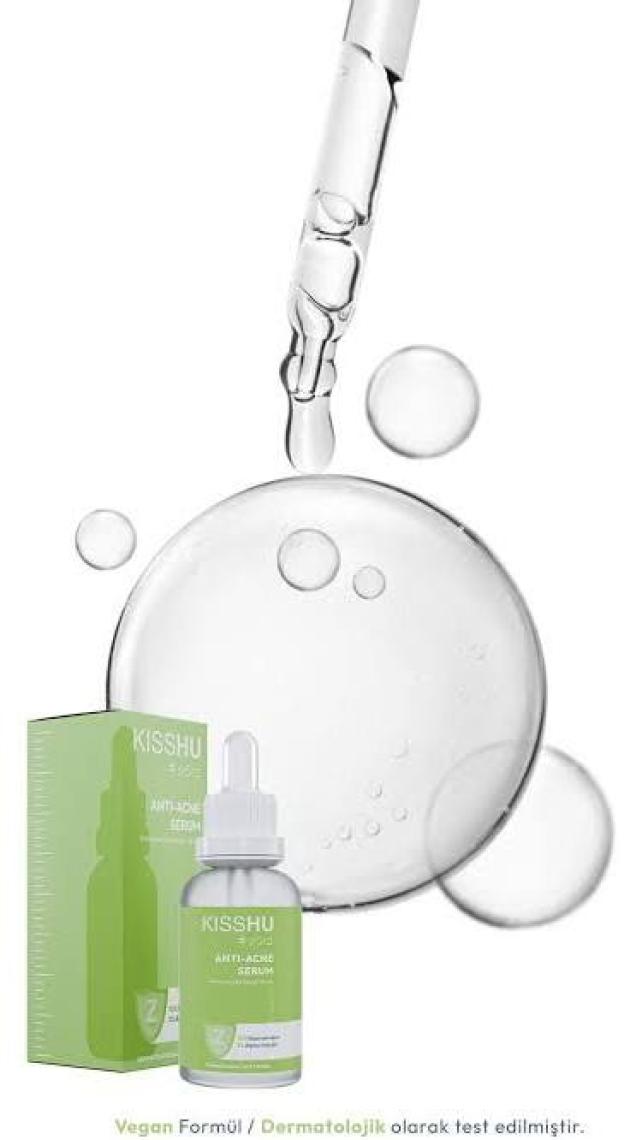 KISSHU Anti-Acne - Leke Karşıtı Arbutin %2, Niacinamide %10 Serum 30 ml