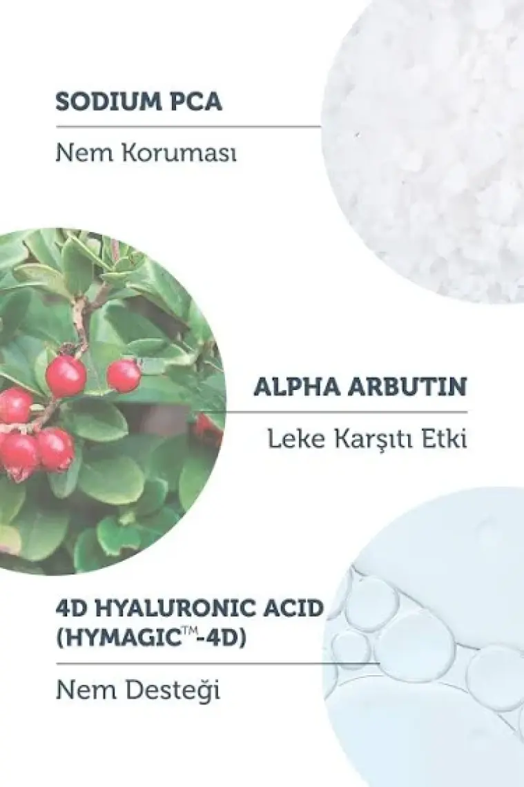 Leke Karşıtı Arbutin Cilt Bakım Serumu 30 Ml (arbutin %2 + Hyaluronic Acid)
