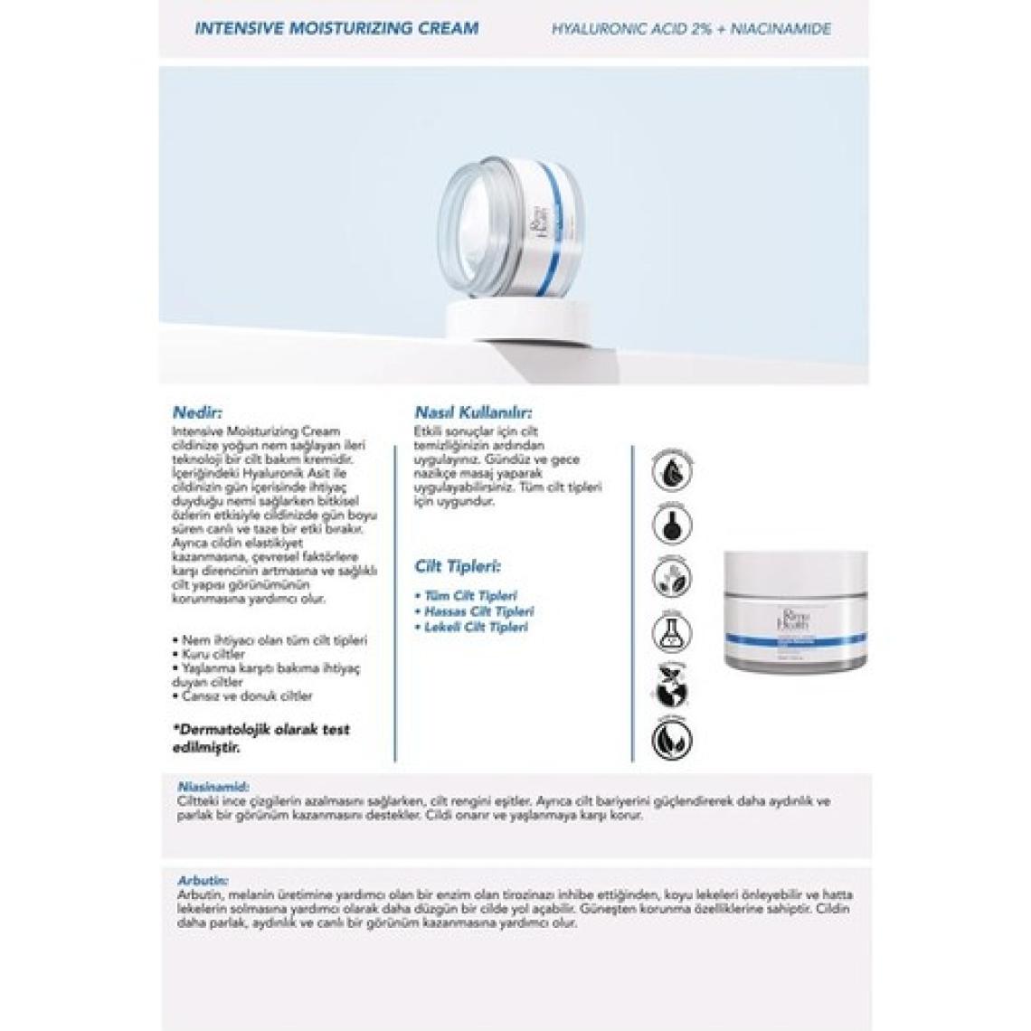 Rimu Health Products Cilt Tonu Eşitleyici Nemlendirici Krem ve Lekeli Ciltler Için Cilt Serumu (Arbutin + Niacinamid)