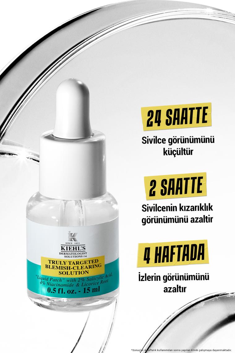 Kiehl'S Truly Targeted Blemish-Clearing Solution 15 Ml - Serum