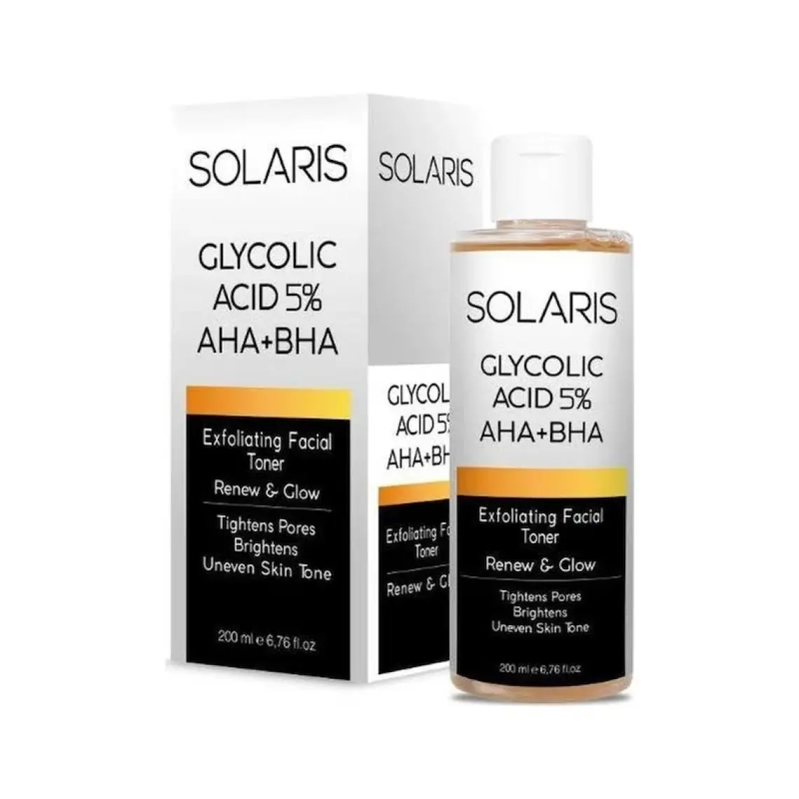 Solaris Hyaluronik Asit Serum Nemlendirici 30 ml (Hyaluronic AcidB5) Aha Bha Tonik 200 ml