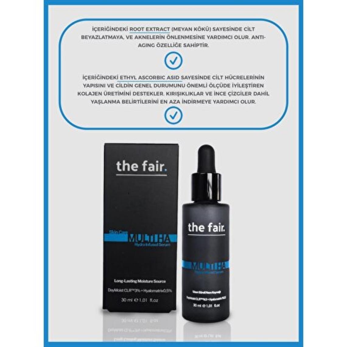 the fair. Multi Hydro Infused Cilt Bakım Serumu 30 ml
