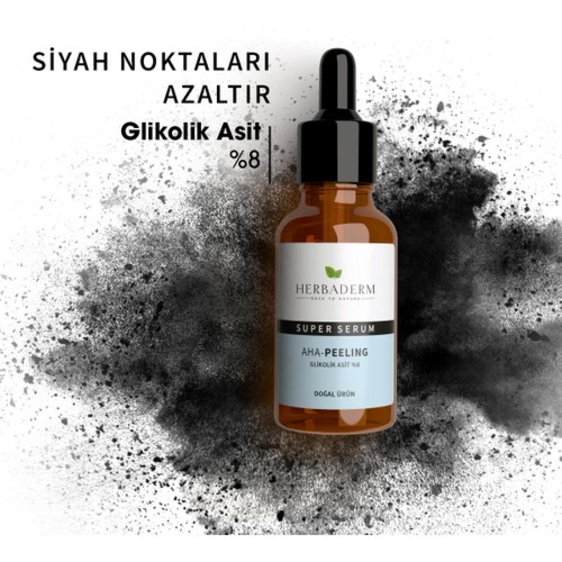 Herbaderm Superserum Aha Peeling (GLİKOLİK ASİT %8) 30 ML