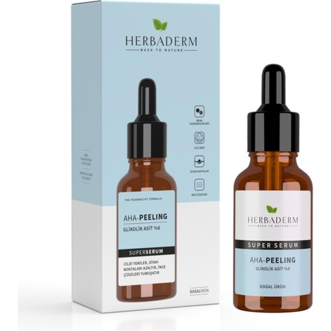 Herbaderm Superserum Aha Peeling (GLİKOLİK ASİT %8) 30 ML
