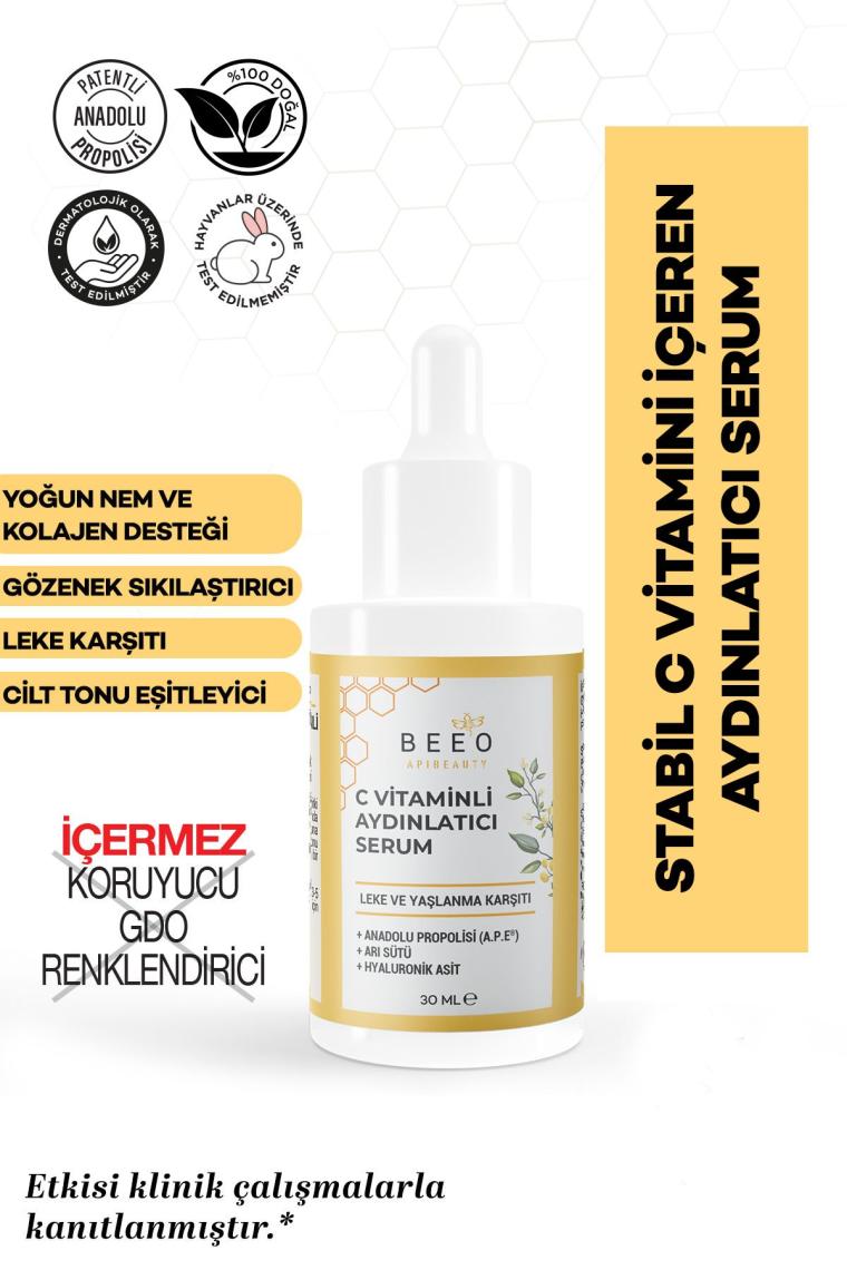 Cilt Tonu Eşitleyici & Aydınlatıcı C Vitaminli Serum 30 ml