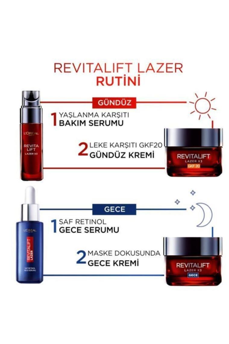 Revitalift Lazer Saf Retinol Gece Serumu 30 ml