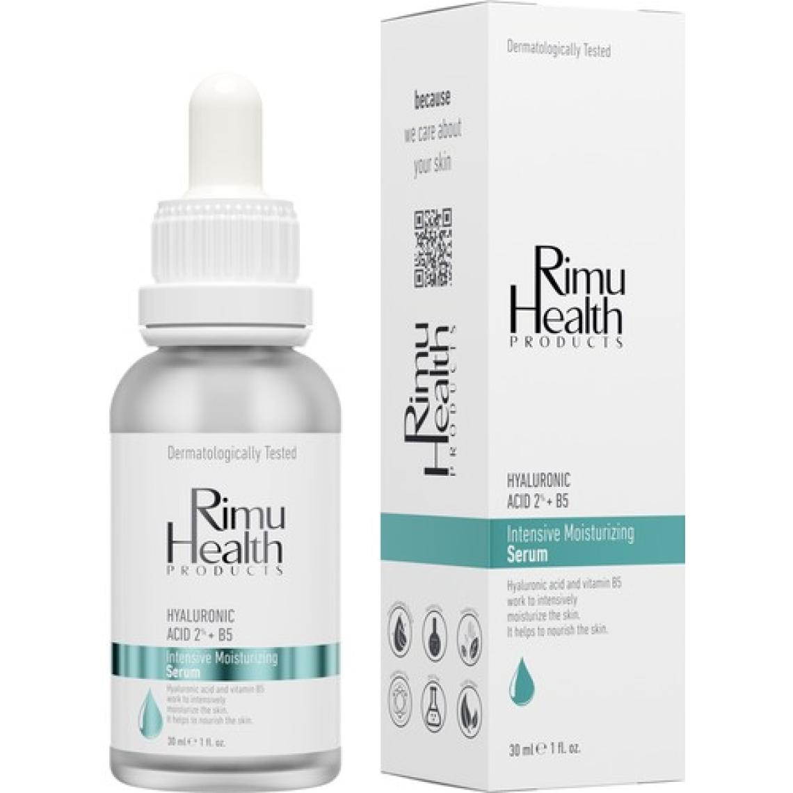 Rimu Health Products Tüm Cilt Tipleri Için Parfümsüz Yoğun Nemlendirici Serum Hyaluronic Acid 2% B5