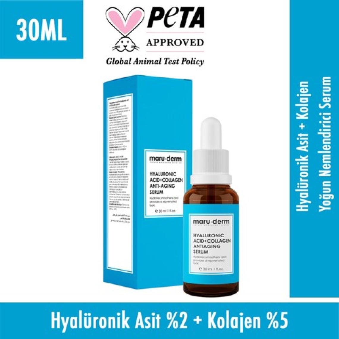 Maru.Derm Maruderm  ve Hyalüronik Asit Anti-Age Cilt Bakım Serumu 30 ml