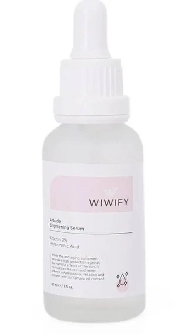 WIWIFY Leke Gidermeye Yardımcı ve Cilt Tonu Eşitleyici Cilt Bakım Serumu Arbutin %2 Hyaluronic Acid