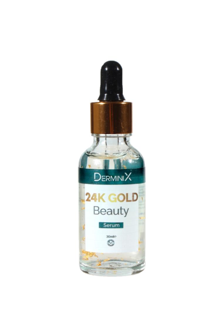 24k Gold Beauty Altın Parçacıklı Hyaluronik Asit Içeren Cilt Bakım Serumu