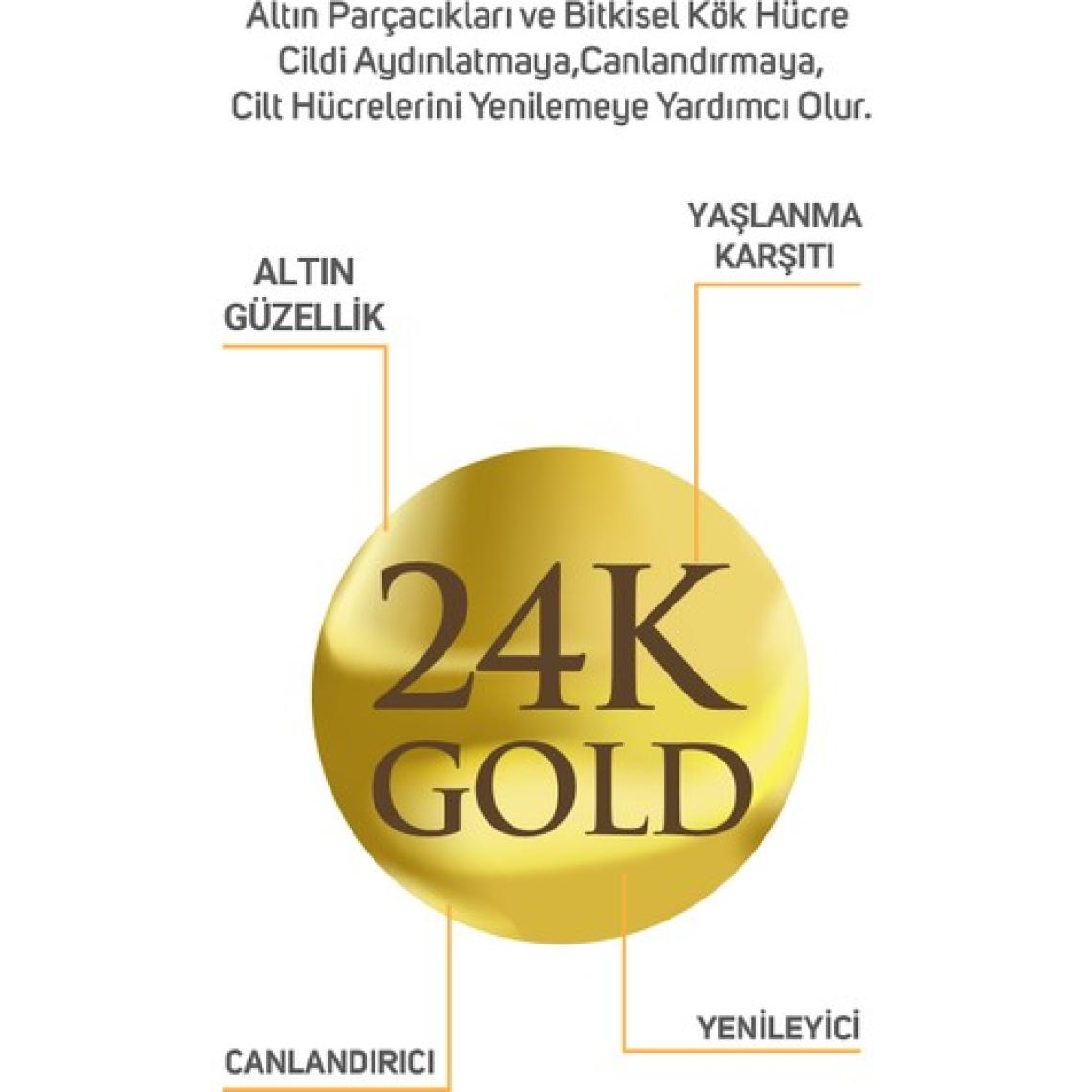 Cliniclab 24k Gold Altın Parçacıklı Yaşlanma Karşıtı Güzellik Ve Bakım Serumu 30 ml