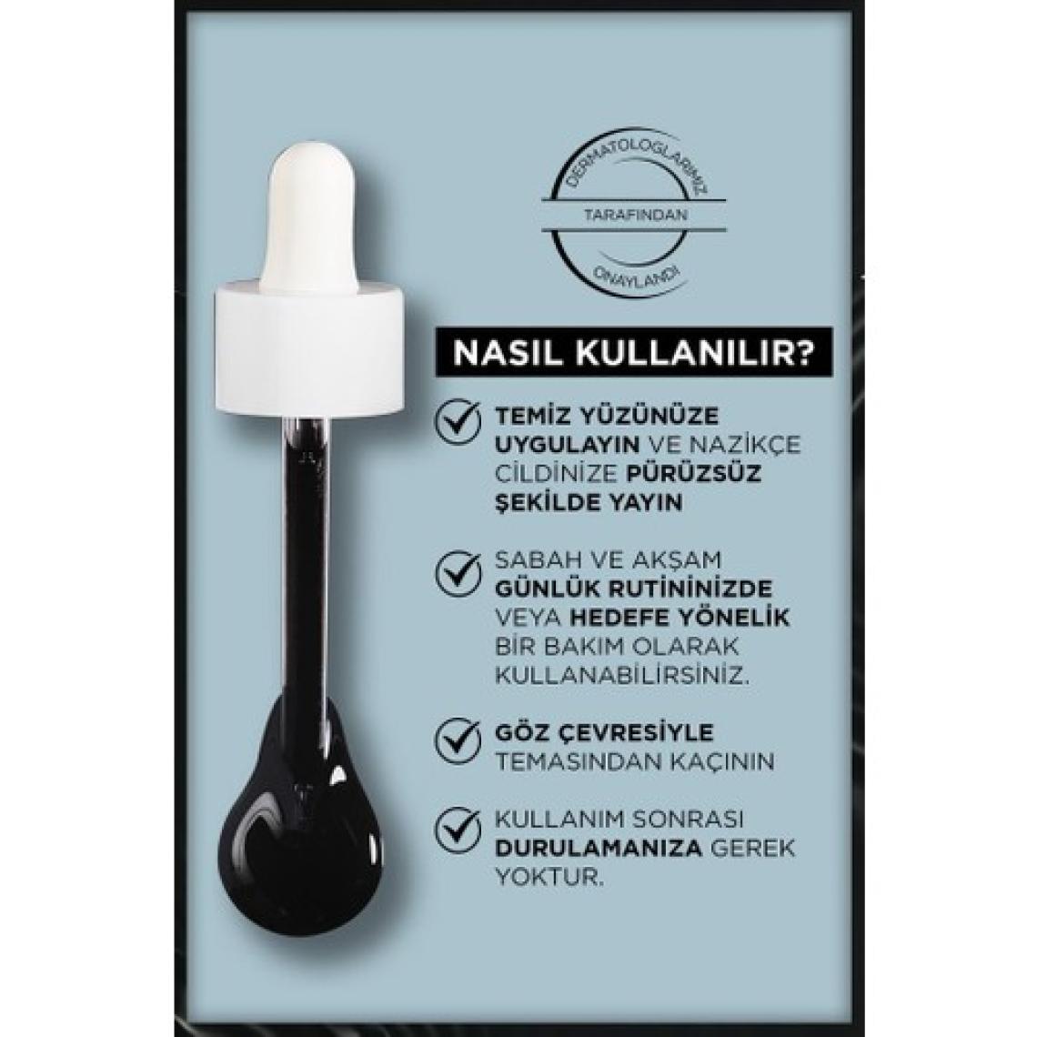 Garnier Aha Bha Cilt Kusurları Karşıtı Siyah Serum %4 [niasinamid Peeling Etkili Aha Bha] 30ml