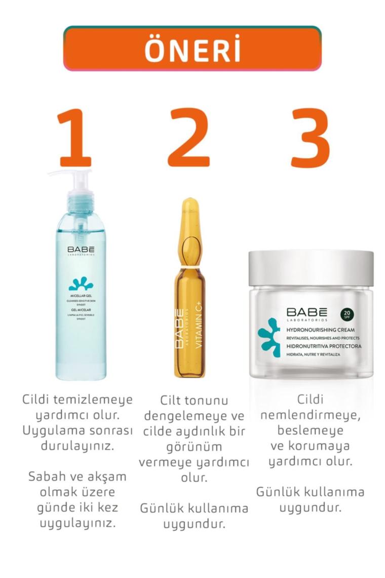 Babe Vitamin C Aydınlatıcı Bakım Ampul 10x2 ml