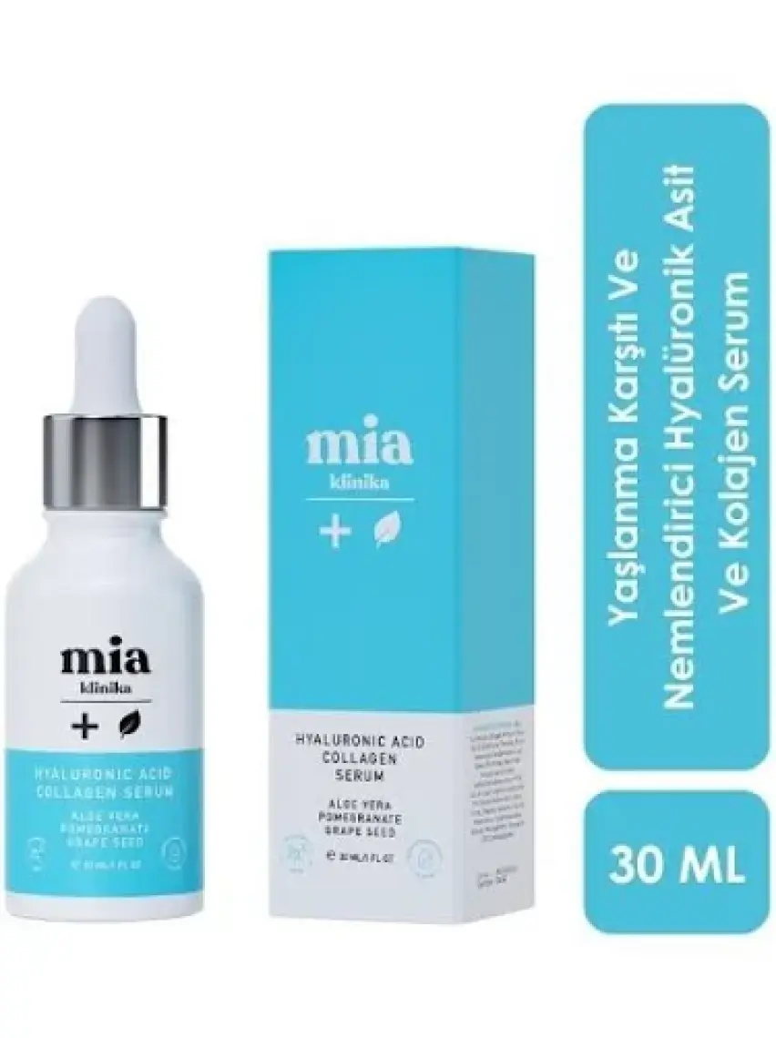 Mia Klinika Hyalüronik Asit ve  Serumu 30 ml  ve Nemlendirici