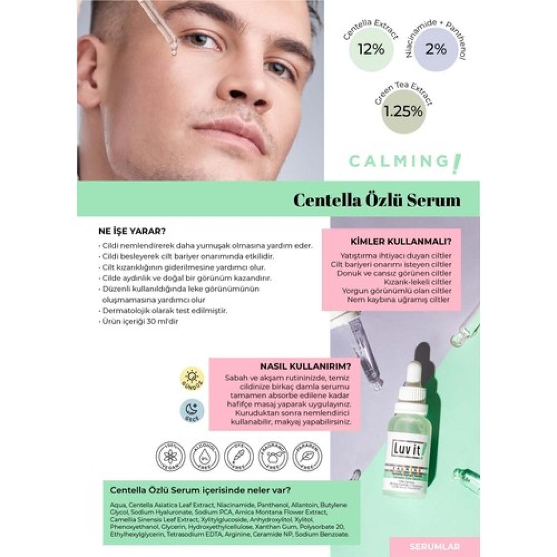 Luv it! Centella Özlü Serum 30 ml
