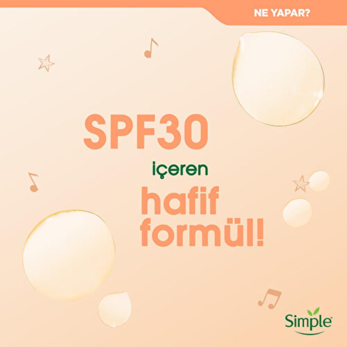 Simple Protect 'N' Glow Işıltı Veren SPF30 Serum 50 ml