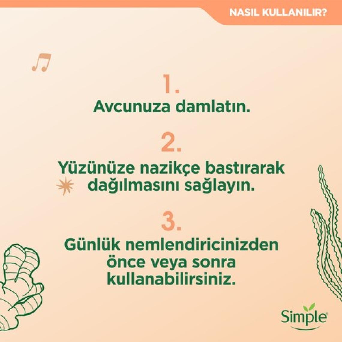 Simple Protect 'N' Glow Işıltı Veren SPF30 Serum 50 ml
