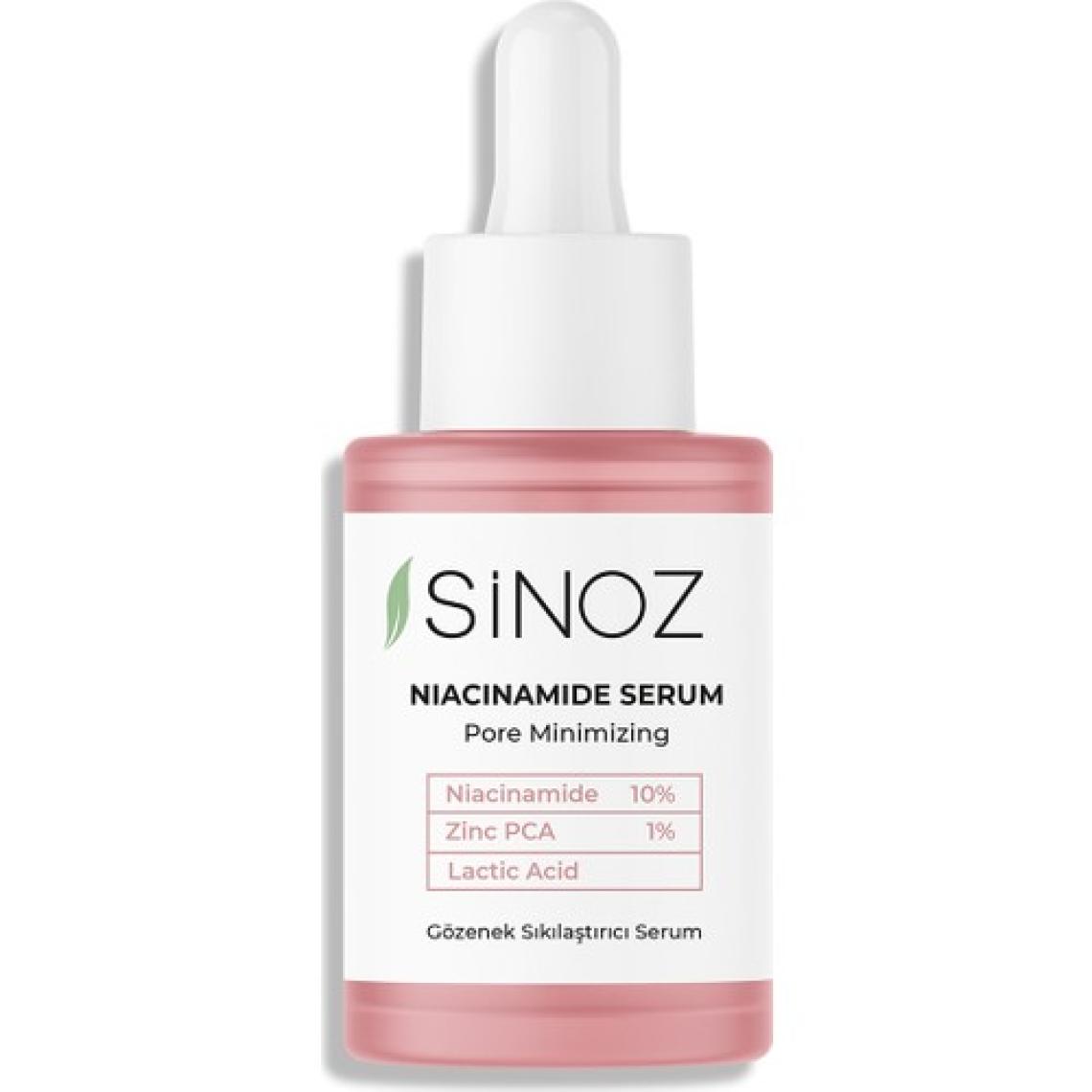 Sinoz Gözenek Sıkılaştırıcı Sebum Dengeleyici Sivilce Karşıtı Serum Niacinamide 10% + Zinc Pca 1% 30 ML