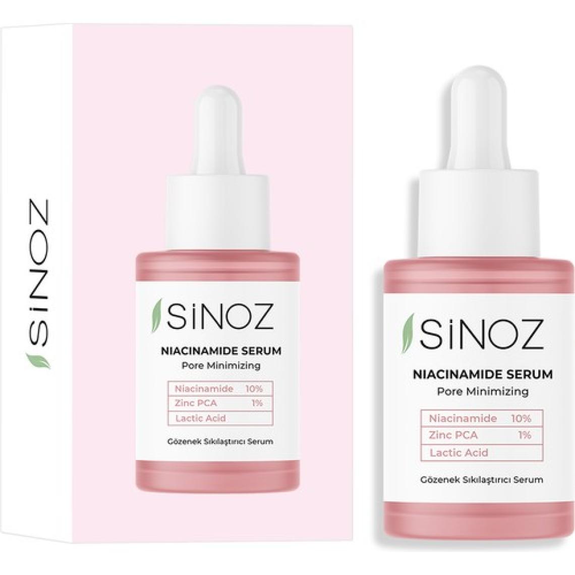 Sinoz Gözenek Sıkılaştırıcı Sebum Dengeleyici Sivilce Karşıtı Serum Niacinamide 10% + Zinc Pca 1% 30 ML