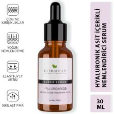 Herbaderm Süper Serum (Hyaluronik Asit 3D %1) Nemlendirici 30 Ml