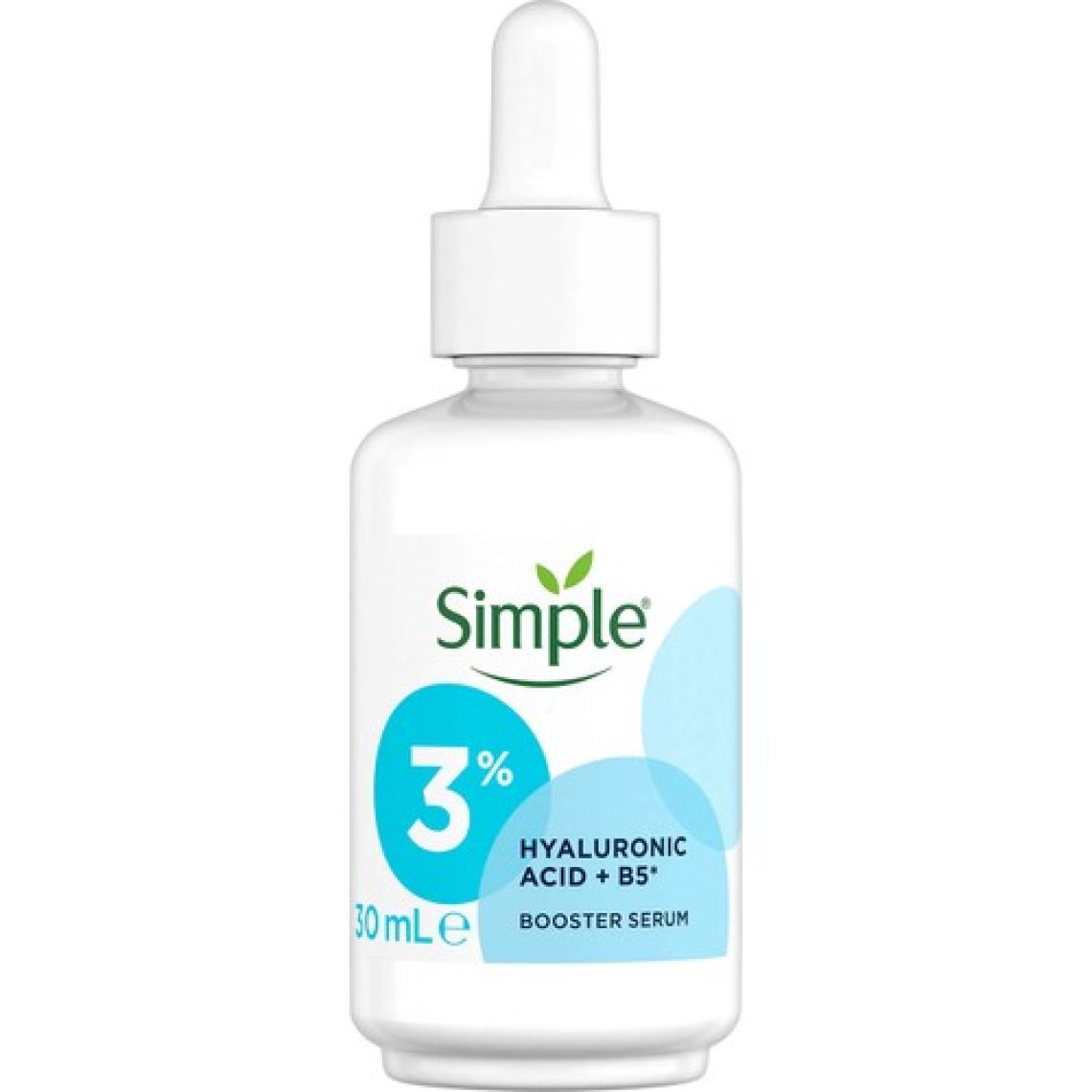 Simple Booster Serum %3 Hyaluronik Asit + B5 Vitamini Derinlemesine Cilt Nemlendirme 30 ml