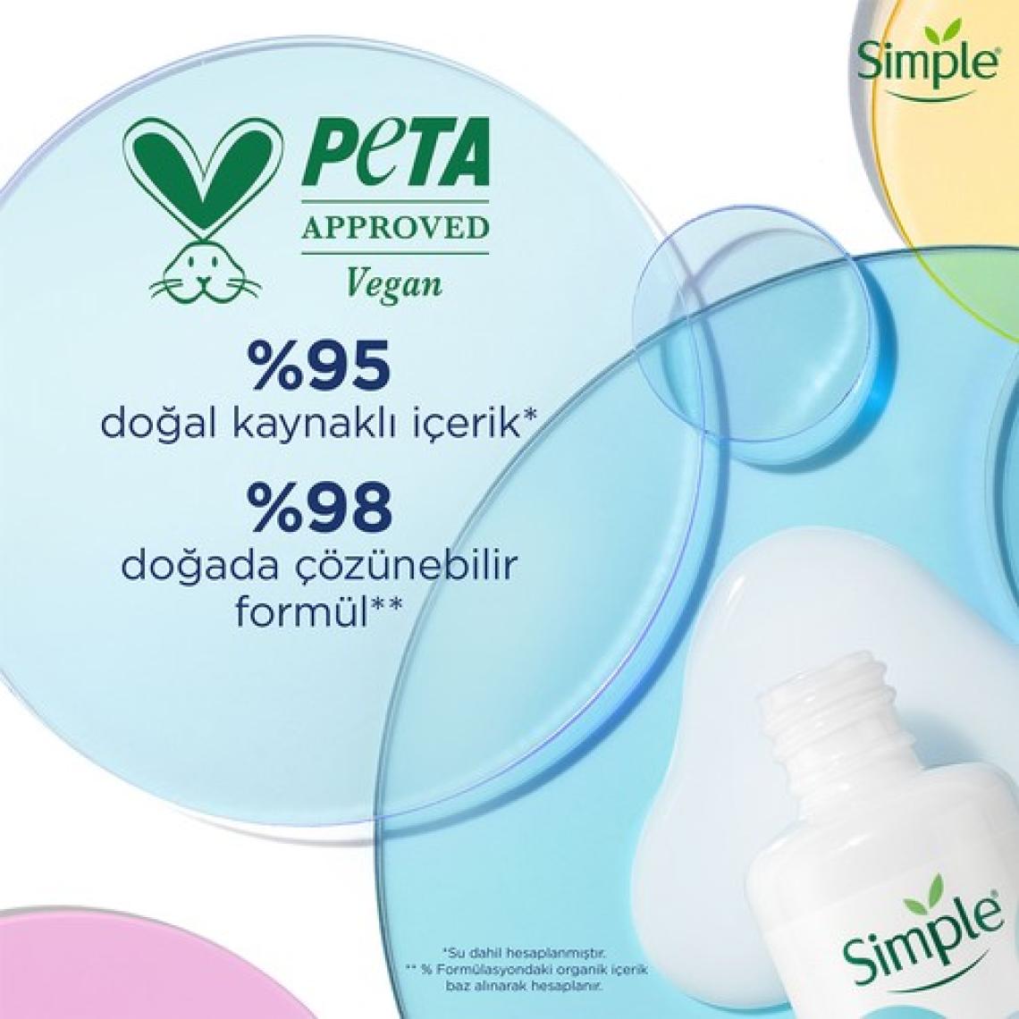 Simple Booster Serum %3 Hyaluronik Asit + B5 Vitamini Derinlemesine Cilt Nemlendirme 30 ml