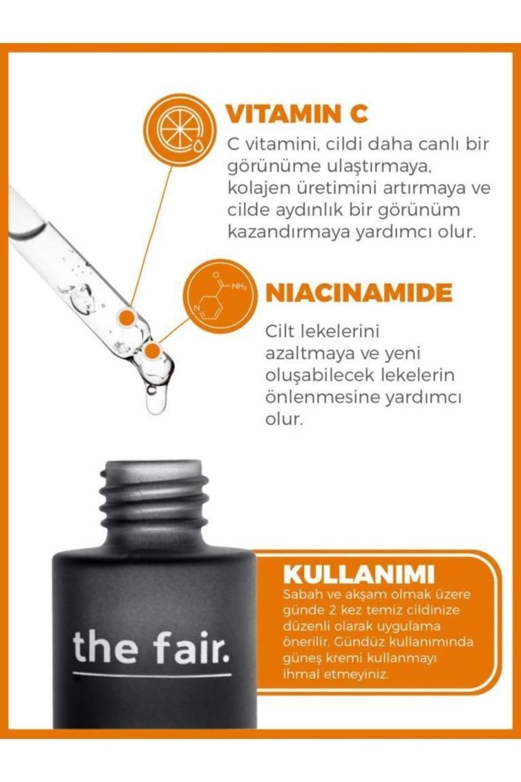 The Fair the fair.Yoğun Nem Destekli ve Ton Eşitleyici Vegan Cilt Bakım Seti