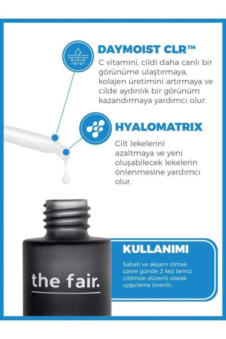 The Fair the fair.Yoğun Nem Destekli ve Ton Eşitleyici Vegan Cilt Bakım Seti